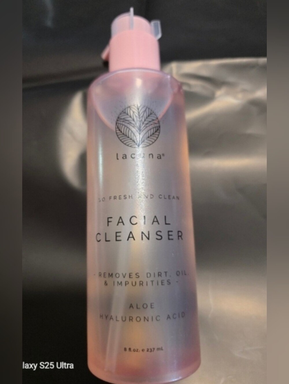 Lacuna Pink Facial Cleanser with Aloe & Hyaluronic Acid - Hard To Find